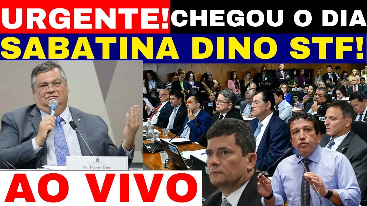 SABATINA DE FLAVIO DINO AO VIVO SENADORES DECIDEM HOJE 13/12 SE ELE VAI AO STF (Segunda Parte)