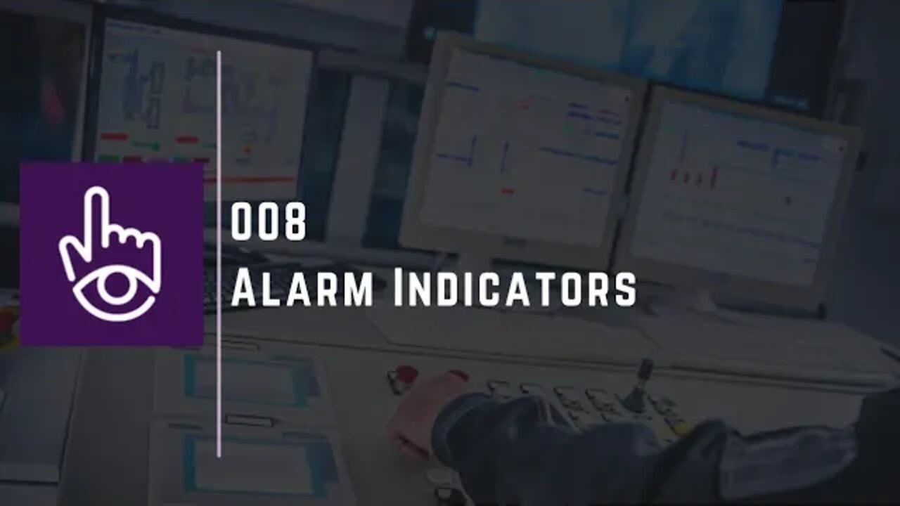 Alarm Indicators | Part- 8 | AVEVA Plant SCADA Workspace Training |