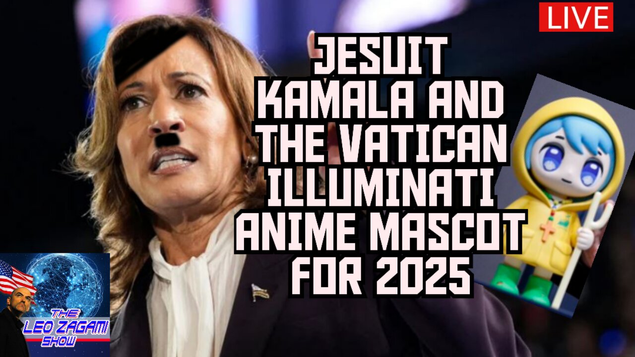 JESUIT KAMALA AND THE VATICAN ILLUMINATI ANIME MASCOT FOR 2025