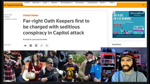 'Seditious Conspiracy' Charges For 11 'Oath Keepers', Members Of Congress Now Question 'Eligibility'