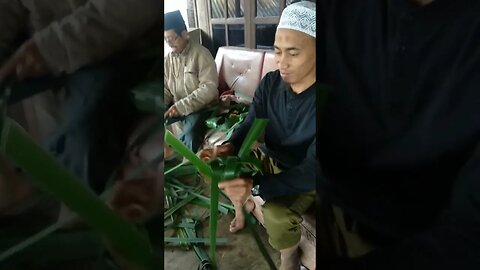 CARA MEMBUAT KETUPAT. ASLI