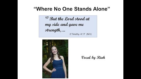 Where No One Stands Alone