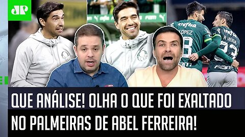 QUE AULA! "O Palmeiras NÃO FAZIA ISSO, mas PASSOU A SER MUITO FORTE em..." OLHA o que foi EXALTADO!