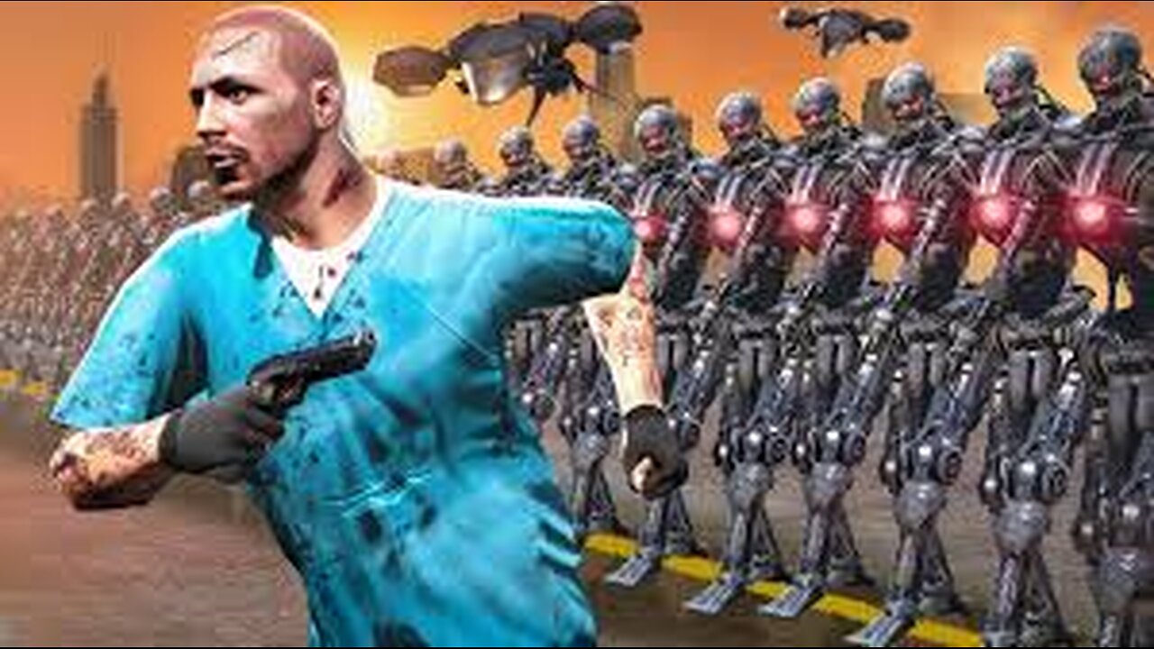 1 VS 100 TERMINATORS Manhunt in GTA 5 RP! MUSIC MIX