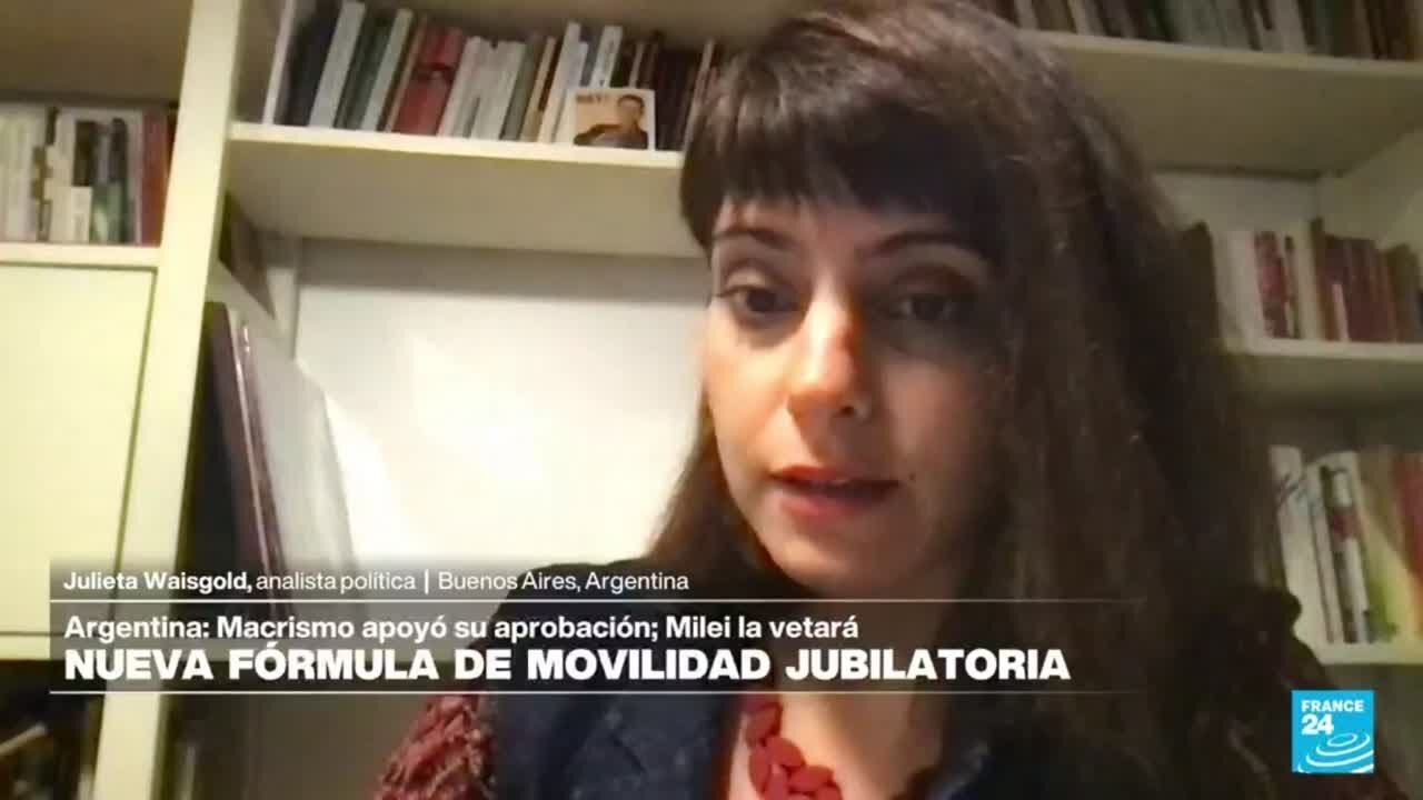 Nueva crisis en el Gobierno de Argentina tras aprobación de fórmula jubilatoria