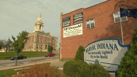 Wabash, Indiana is the first city to officially be "lit".