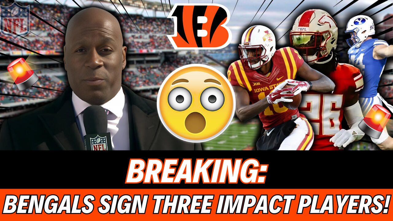 🔥 BREAKING: BENGALS SIGN THREE KEY PLAYERS! WILL THEY IMPACT THE SEASON? 🏈 WHO DEY NATION NEWS