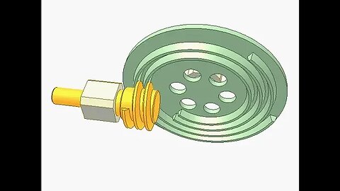 2401 Archimedean spiral gear and Worm 2