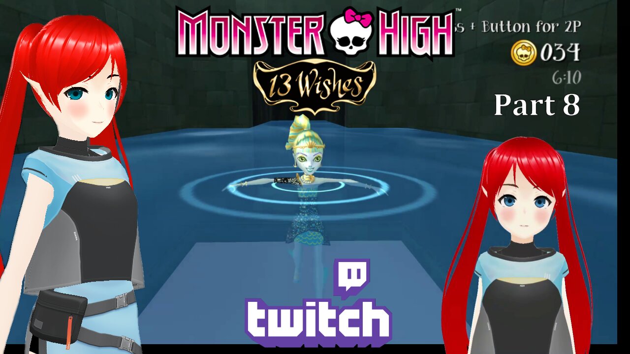 Monster High : 13 Wishes Part 8 ~ Wii version ~ Oasis With Lagoona Blue!