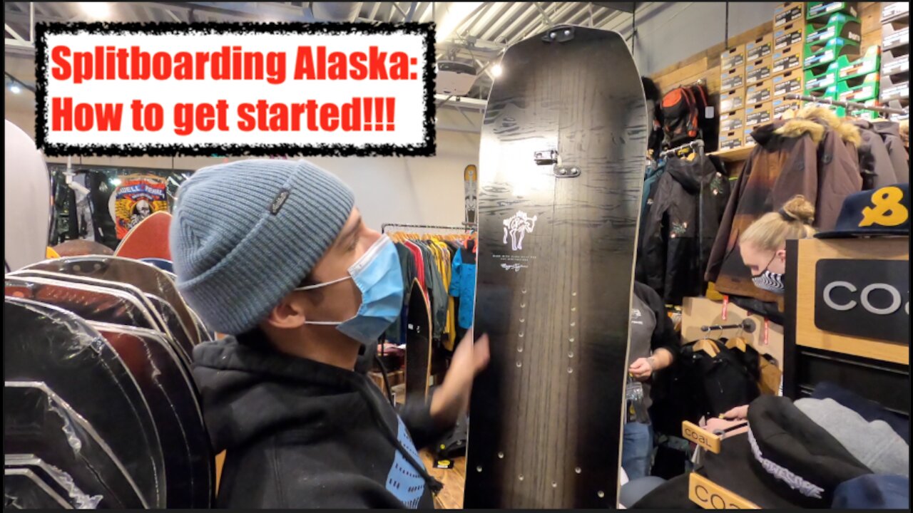 Splitboarding How To: With Blue and Gold Snowboard Shop in Anchorage, Alaska