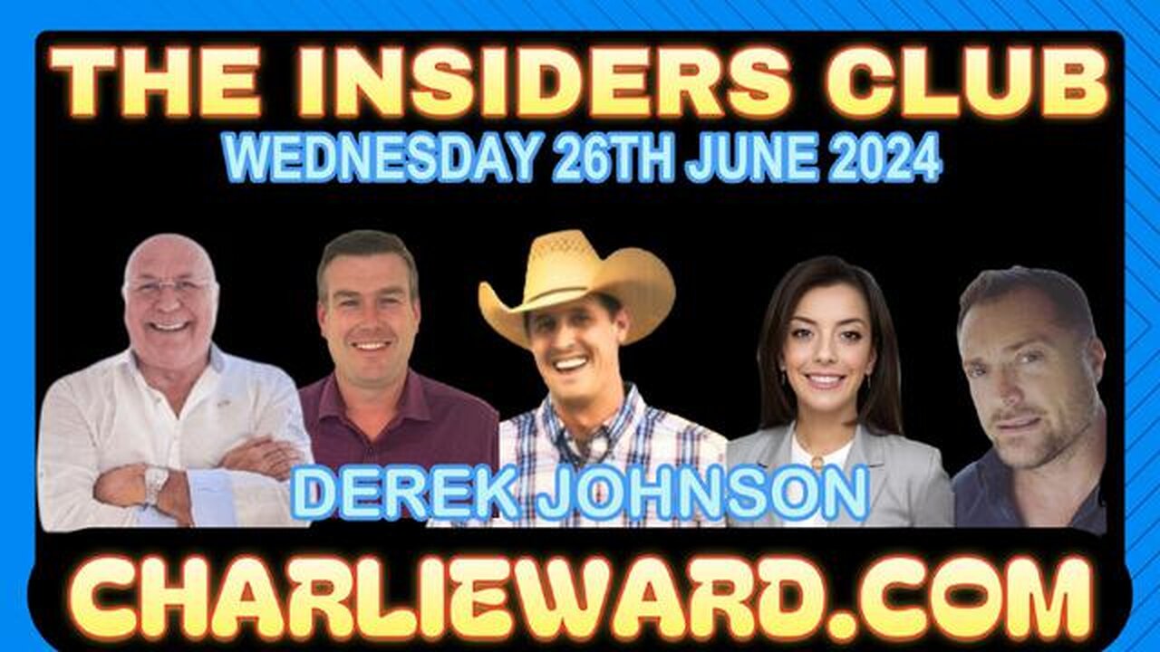 DEREK JOHNSON JOINS CHARLIE WARD INSIDERS CLUB WITH MAHONEY, PAUL BROOKER & DREW DEMI