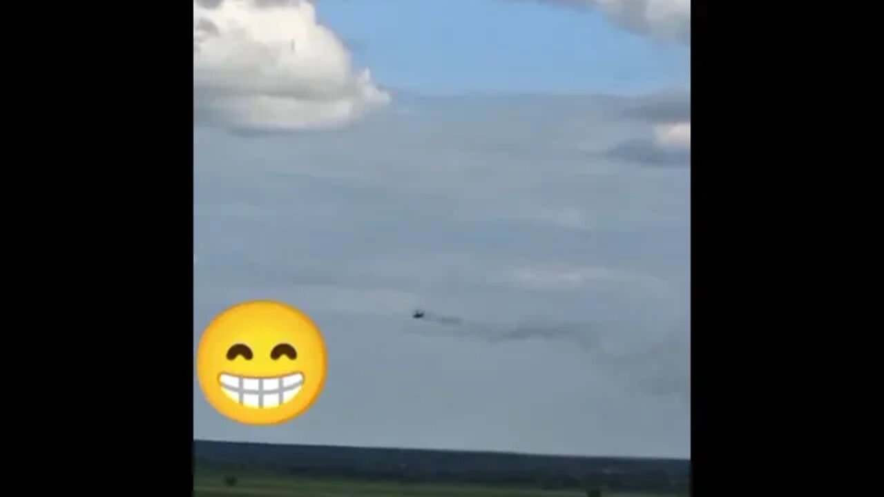 the AFU unit is observing the work of Russian attack helicopters