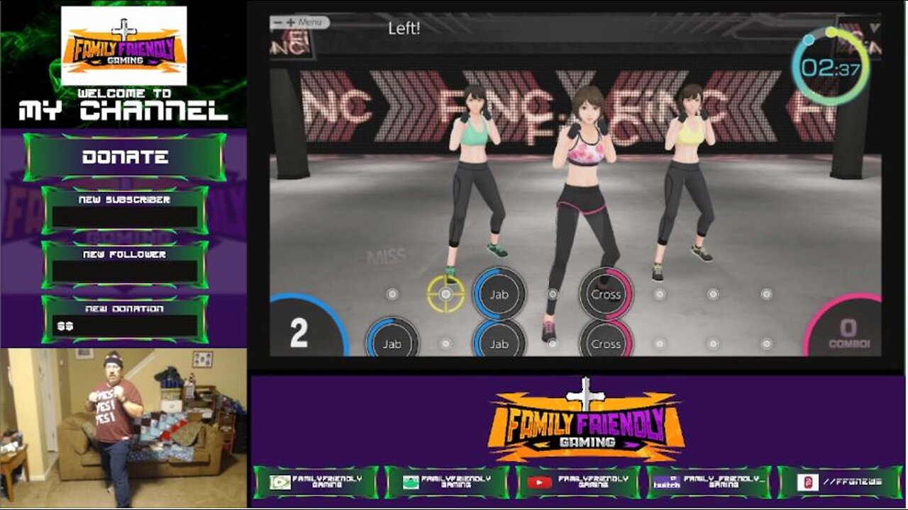 Knockout Home Fitness Gameplay