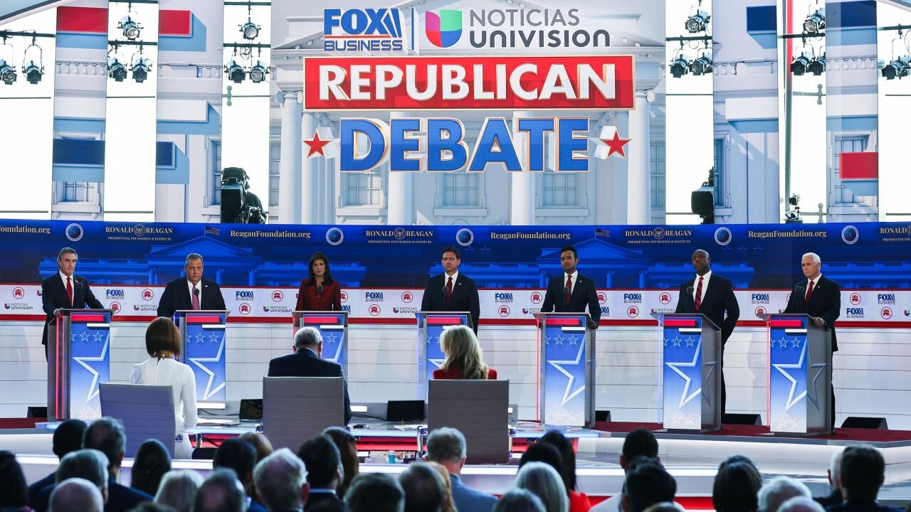 The second GOP debate of the 2024 election