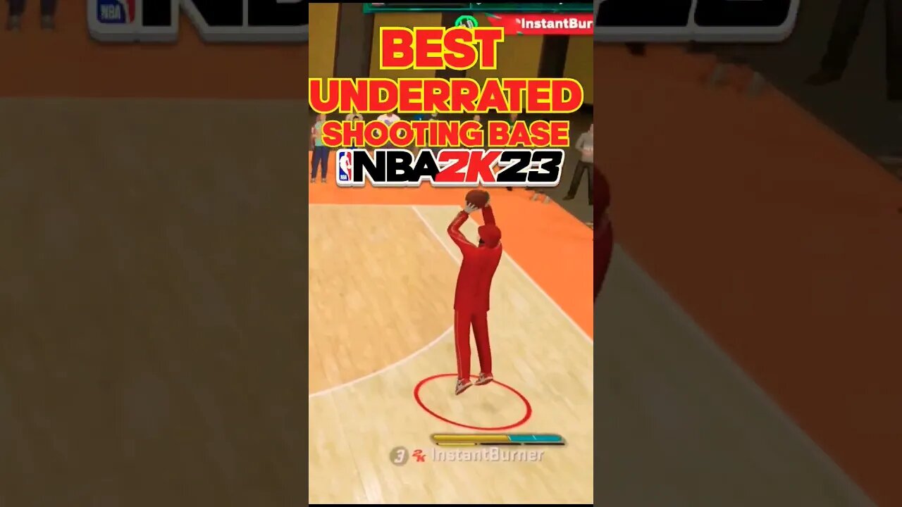 Best Underrated Shooting Base NBA 2k23 #nba2k23 #instantburner