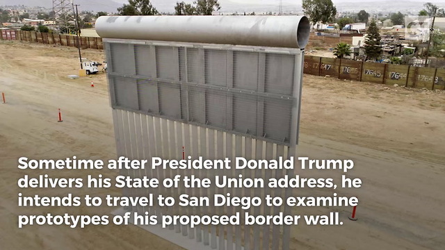 Trump to Visit Border Wall Prototype Operation