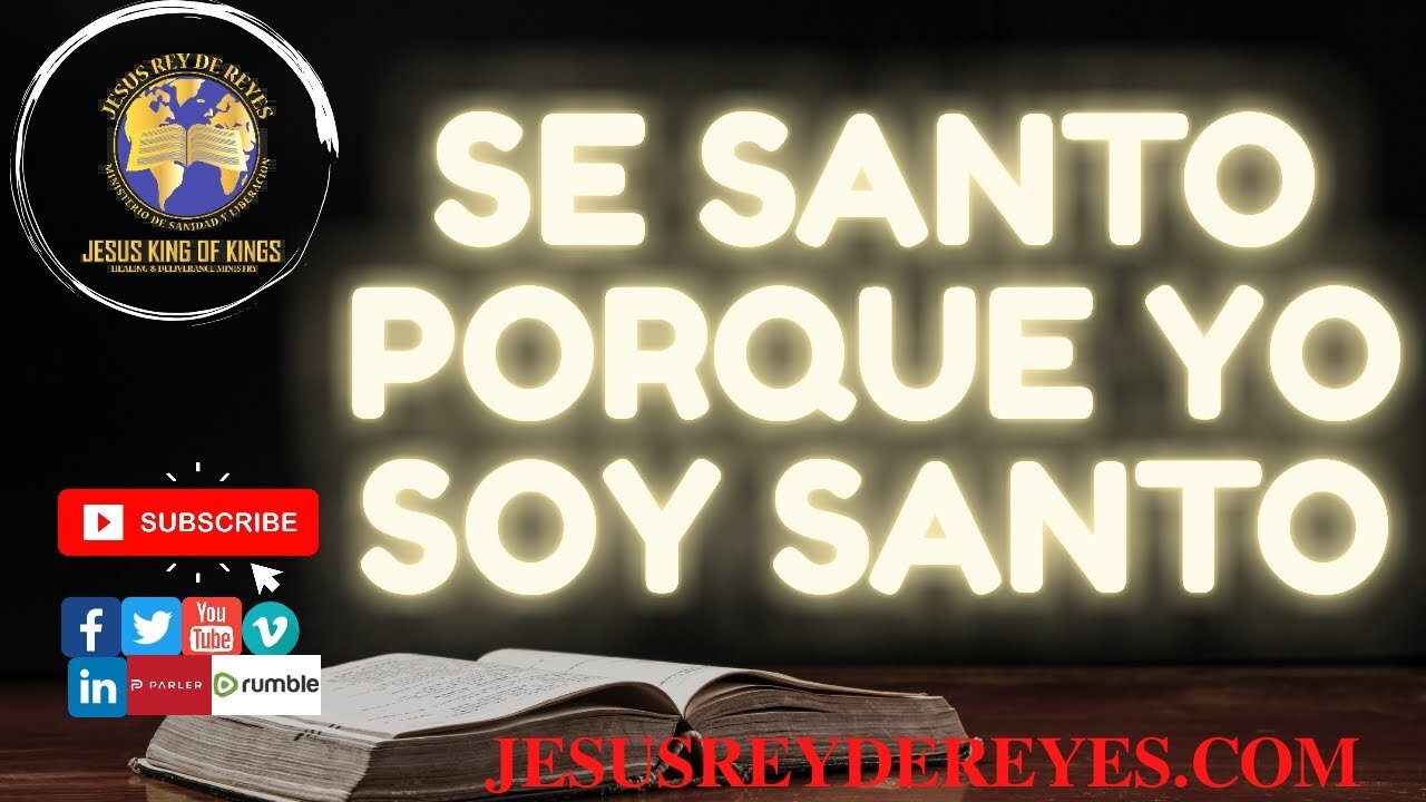 SE SANTO PORQUE YO SOY SANTO, como interceder, Parte 3