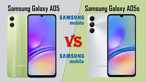 Comparison | Samsung Galaxy A05 vs Samsung Galaxy A05s | @technoideas360