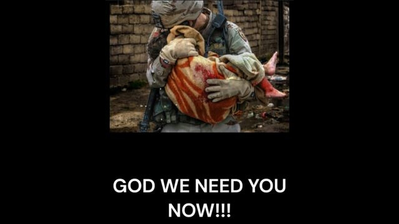 GOD WE NEED YOU NOW!!!