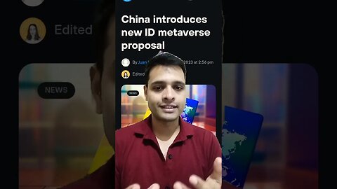 China Proposed Metaverse ID system #cryptonews
