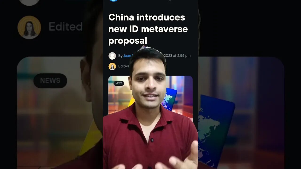 China Proposed Metaverse ID system #cryptonews
