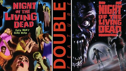 DOUBLE FEATURE: Night Of The Living Dead (1968 Original / 1990 Remake) [Full Movies] | Horror/Sci-Fi/Thriller | #HappyHalloween 🎃