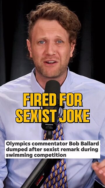 Commentator Fired for Sexist Joke!