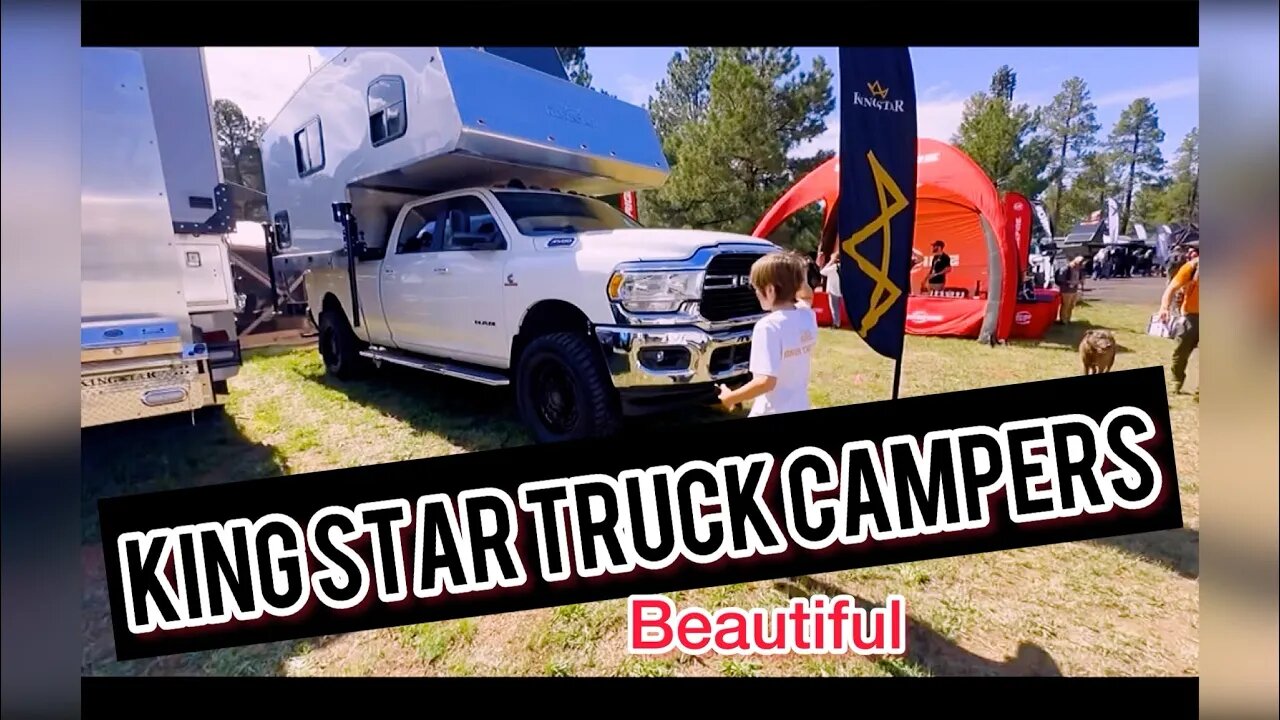 Beautiful Truck Camper by King Star | Amazing use of space @ExploringStillConnected