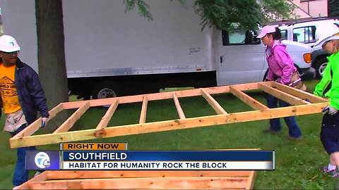 Habitat for Humanity holds second annual 'Rock the Block'
