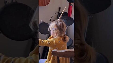 TWO YEAR OLD #Drummer #shorts #drums #MusicbyScott #music #beats