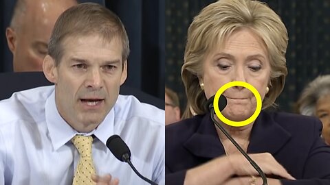 Jim Jordan Leaves Overconfident Hillary Clinton SPEECHLESS in Congress!