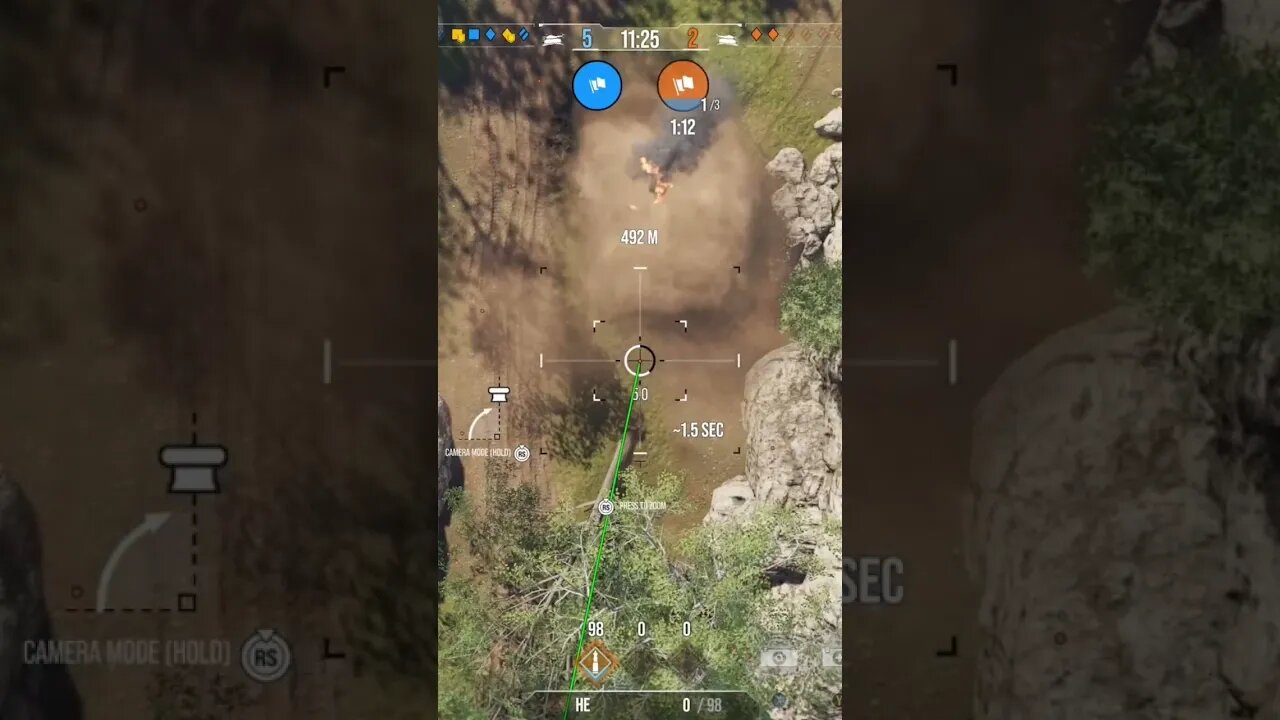 World of Tanks: Wonderful shot and kill with my new cat commander. Meeooww!