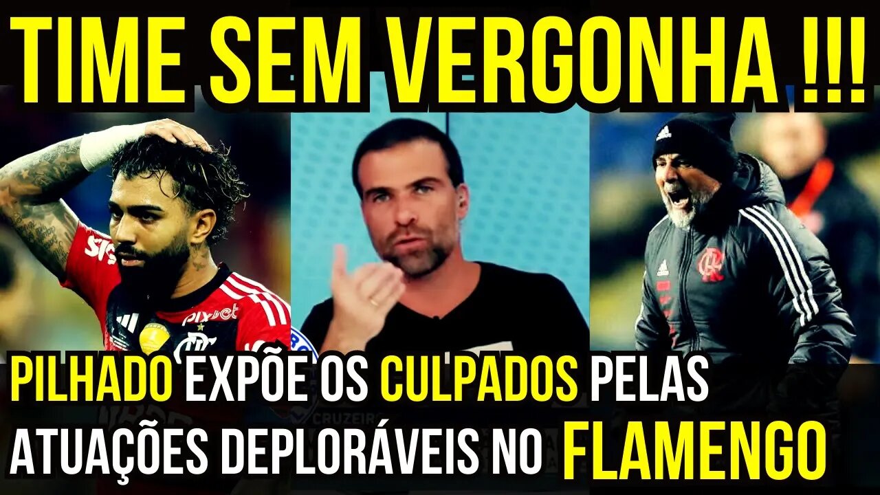 VERGONHOSO!!! PILHADO EXPÕE OS VERDADEIROS CULPADOS NO FLAMENGO É TRETA!!! NOTÍCIAS DO FLAMENGO