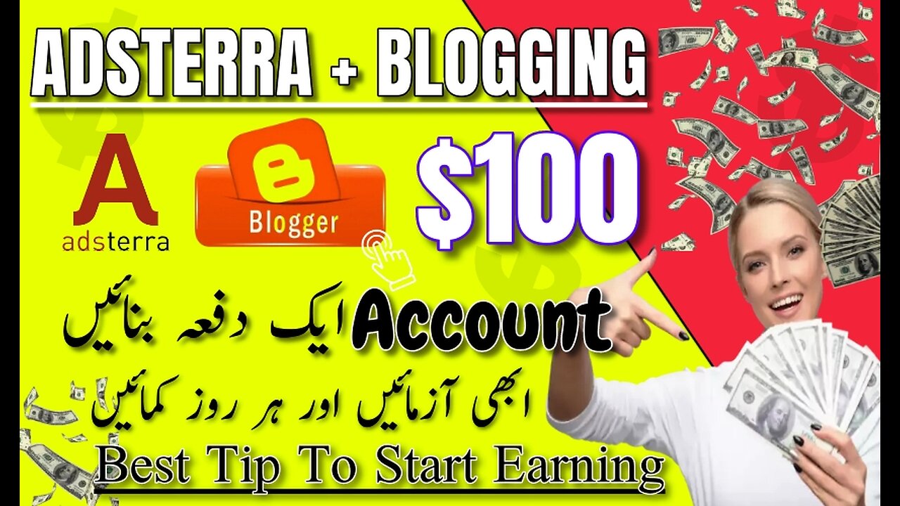 Earn From Blogging & Adstera