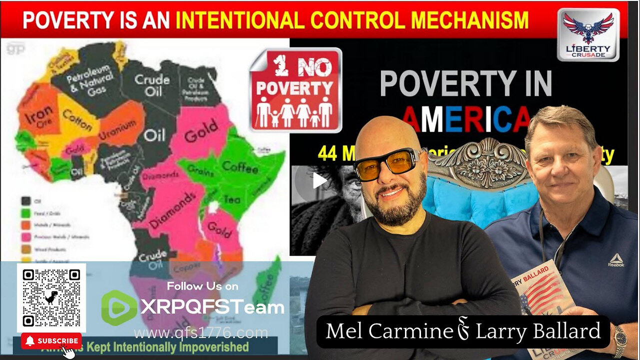 Poverty is an Intentional Control Mechanism | Presented by Larry Ballard