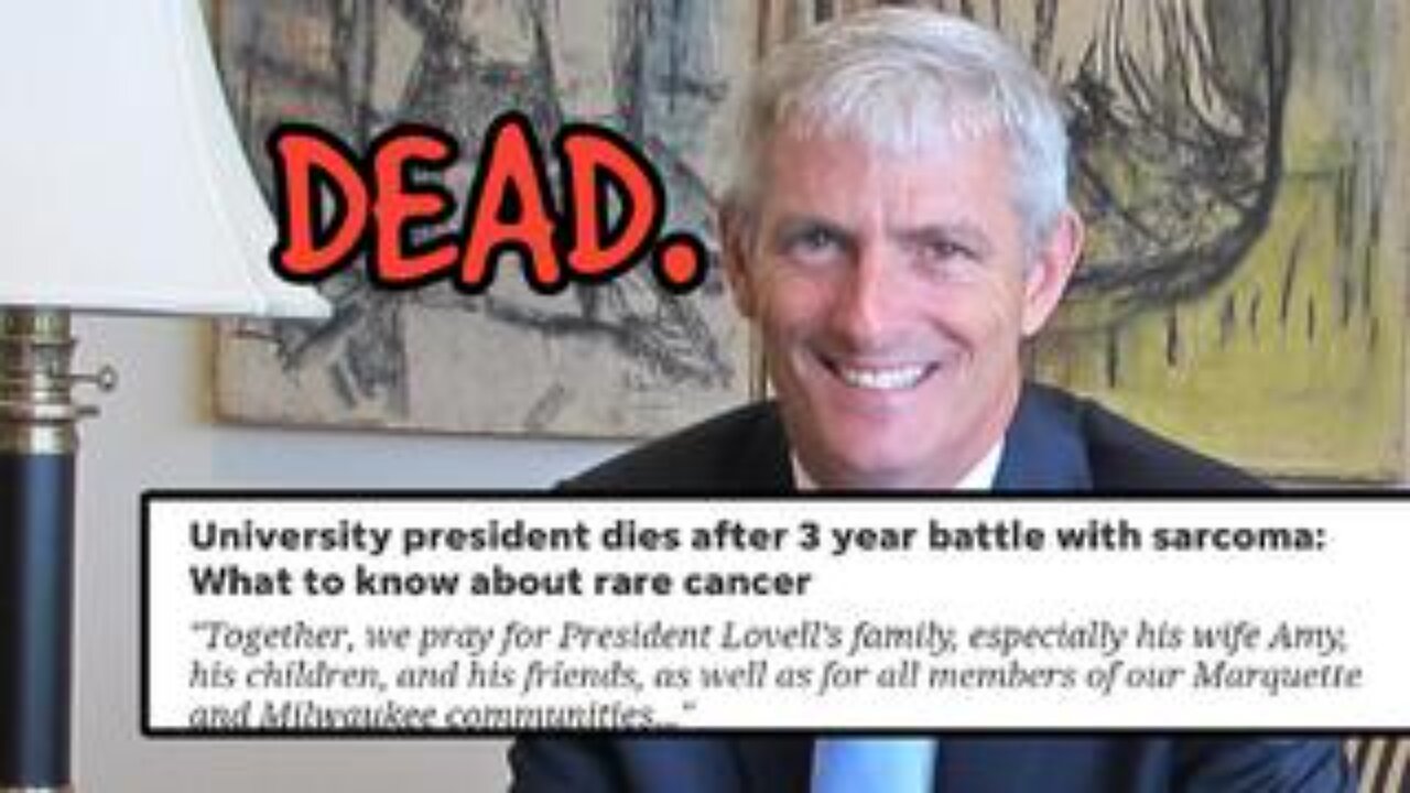 Marquette University President & Jab Mandater Drops Dead ... in Rome!