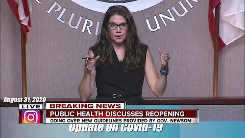 Public Health discusses reopening