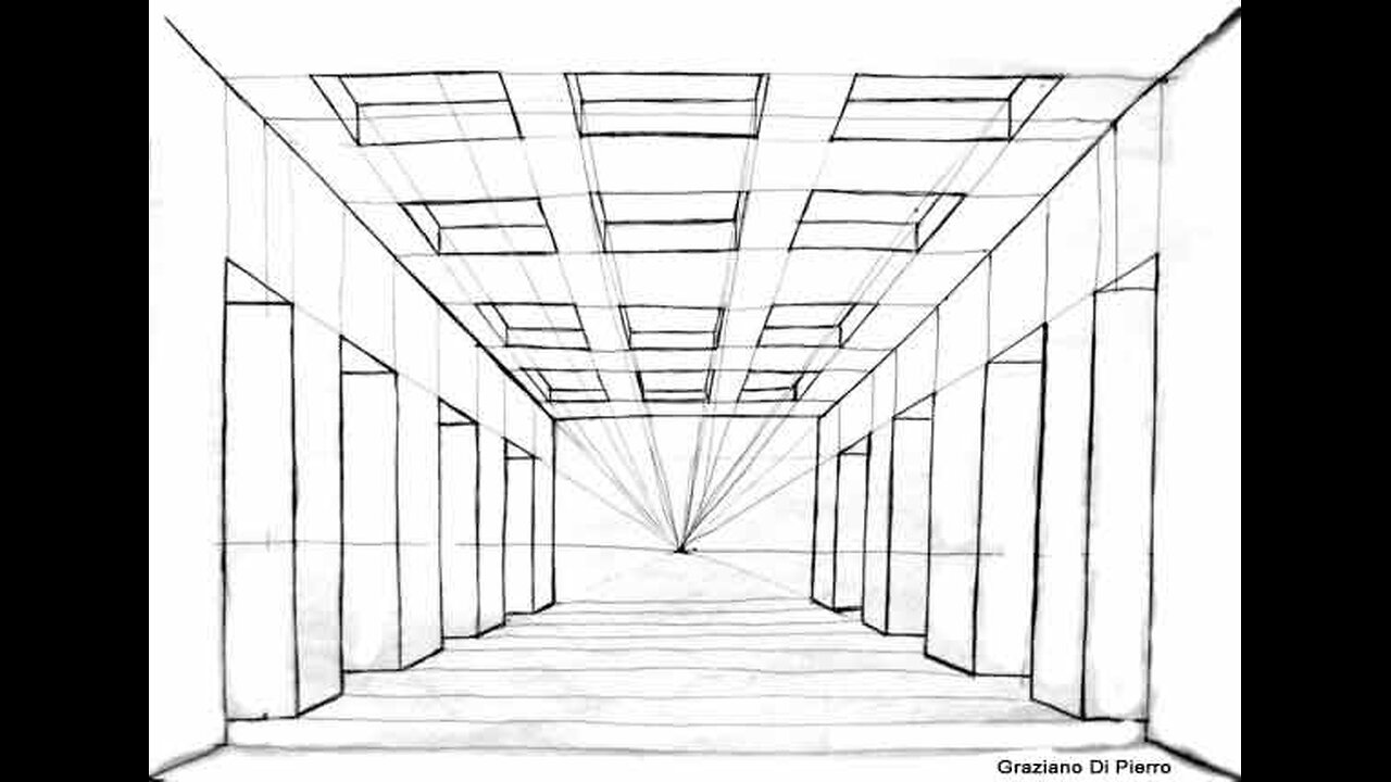 Stunning DRAWING technique: perspective and shadows