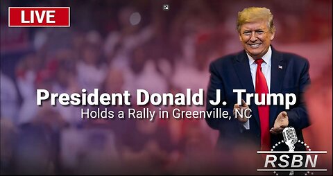 Trump Rally in Greenville, North Carolina - WATCH PARTY! 10.21.2024