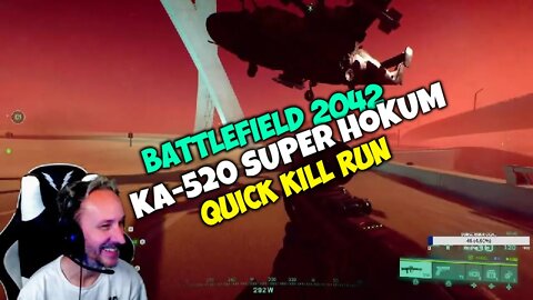 Battlefield 2042 KA-520 Super Hokum Quick Run