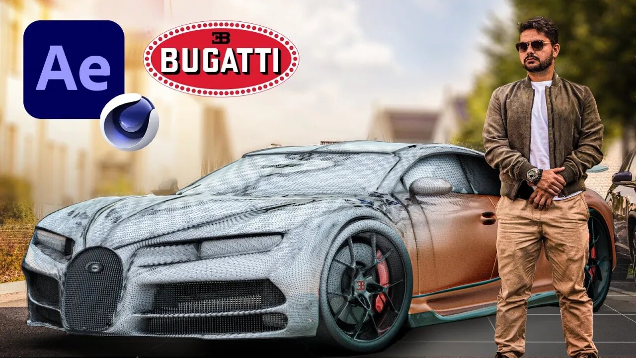 How I Made My Own Bugatti Car Collection using VFX!