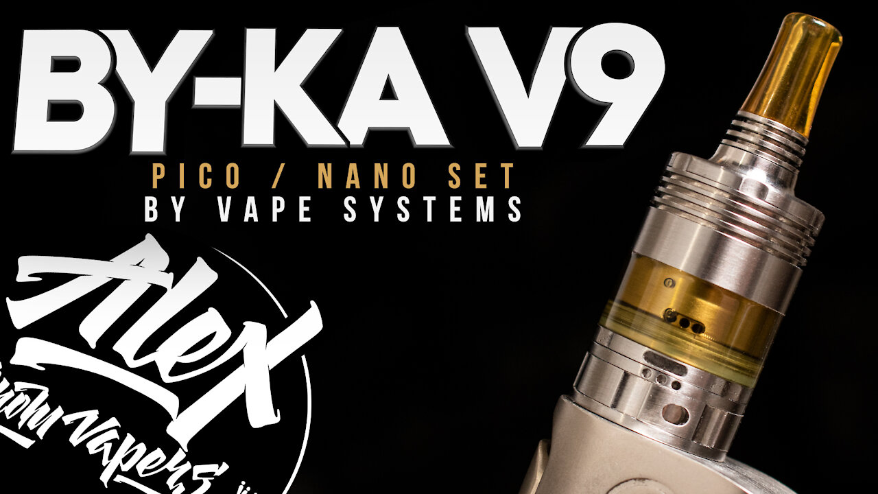 МЕСЯЦ С BY-KA V9 RTA by Vape Systems l Alex VapersMD review