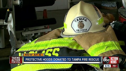 Tampa firefighters receiving new tool to help prevent cancer