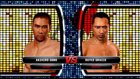 UFC Undisputed 3 Gameplay Royce Gracie vs Akihiro Gono (Pride)