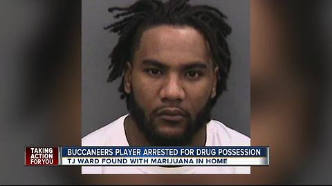 Buccaneers' safety TJ Ward arrested on marijuana charges