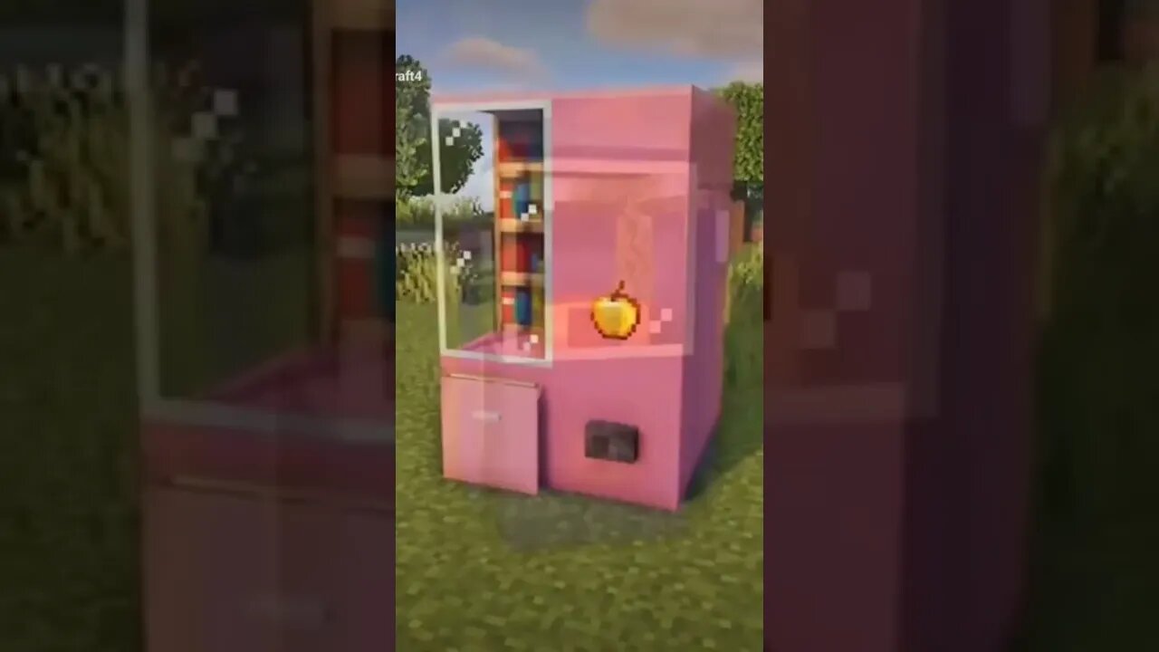 5 Food Machine Ideas 🍕redits to the owner 📸 @minecraftstate on IG #shorts