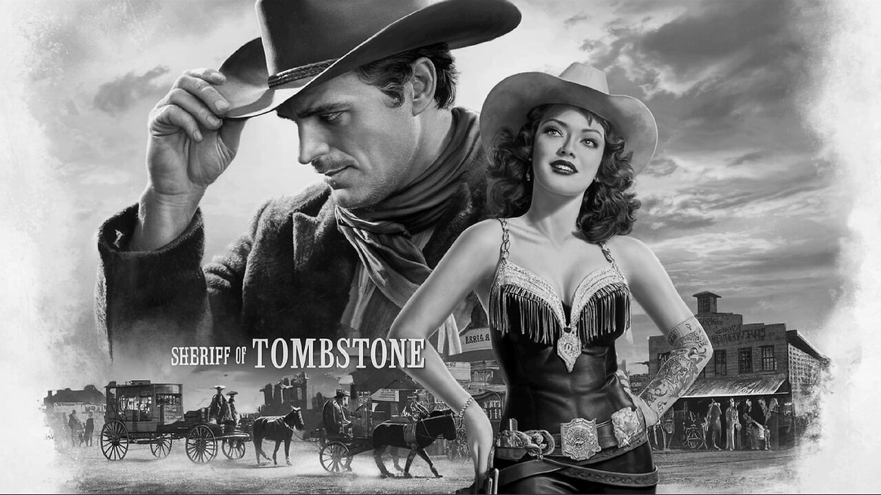 SHERIFF OF TOMBSTONE (1941) Roy Rogers, George 'Gabby' Hayes & Elyse Knox | Western | B&W