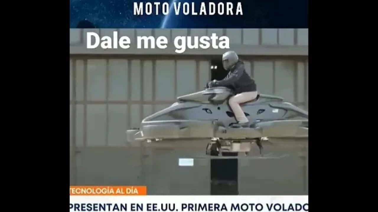 tecnología moto voladora nueva tecnología