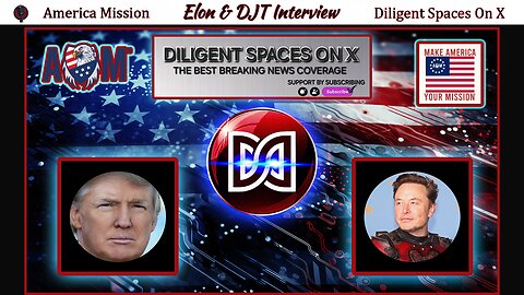 America Mission™: The Epic Elon-Trump Interview! Trump is BACK on X!