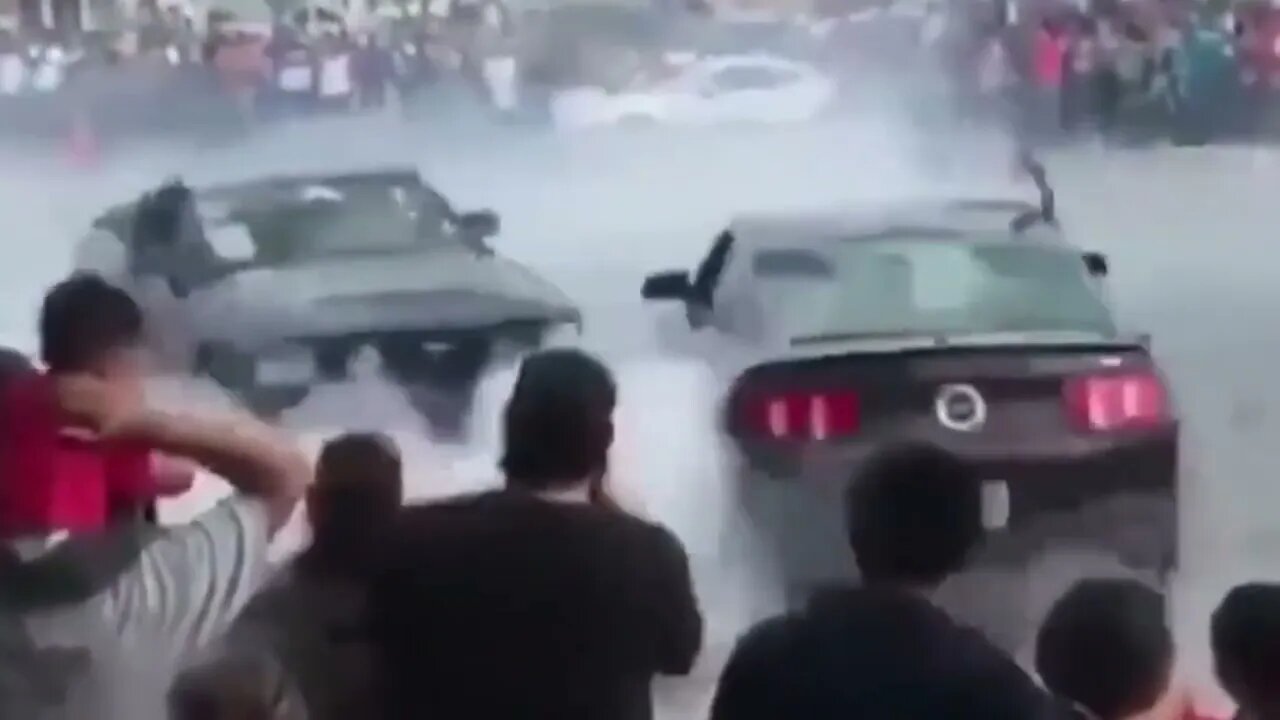 EPIC MUSTANG FAIL #car #cars #mustang #fail #crash #viral #epic